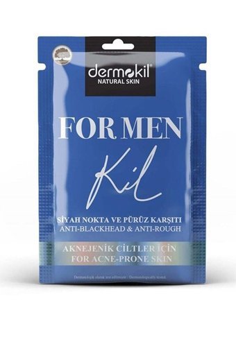Dermokil For Men Killi Nemlendiricili Kağıt Yüz Maskesi 15 ml