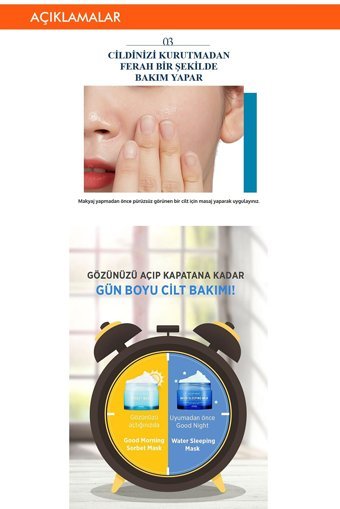 Missha Morning Sorbet Nemlendiricili Soyulabilir Kağıt Yüz Maskesi 105 ml