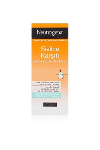 Neutrogena Sivilce Karşıtı Nemlendiricili Jel Yüz Maskesi 50 ml