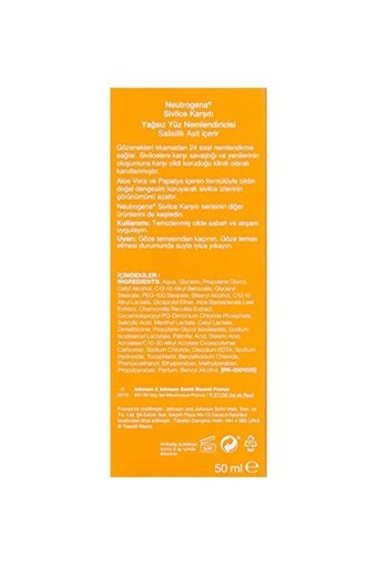 Neutrogena Sivilce Karşıtı Nemlendiricili Jel Yüz Maskesi 50 ml