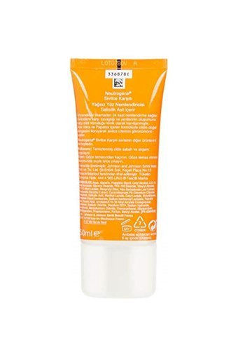 Neutrogena Sivilce Karşıtı Nemlendiricili Jel Yüz Maskesi 50 ml