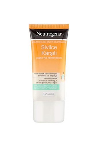 Neutrogena Sivilce Karşıtı Nemlendiricili Jel Yüz Maskesi 50 ml