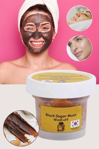 Uniquem Black Sugar Krem Yüz Maskesi 100 gr