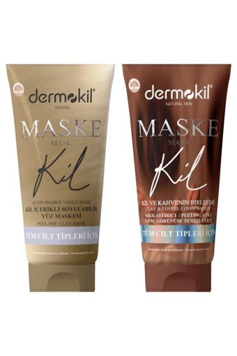 Dermokil Gold Killi Nemlendiricili Soyulabilir Jel Yüz Maskesi