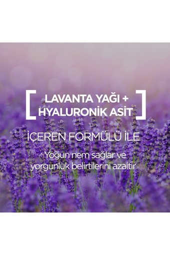 Garnier Lavanta Yağı Ve Hyaluronik Asit İçeren Yorgunluk Karşıtı Nemlendiricili Kağıt Yüz Maskesi