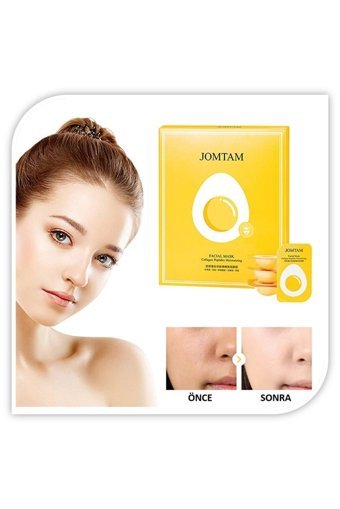 Jomtam Kolajen Ve Maya Peptidli Kapsül Yüz Maskesi 8x5 gr