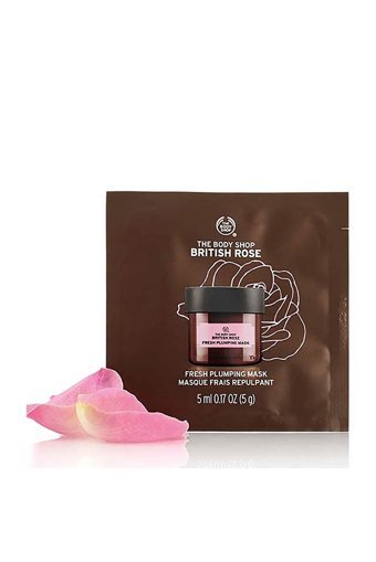 The Body Shop British Rose - Killi Nemlendiricili Krem Yüz Maskesi