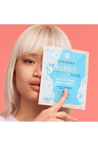 Sephora The Bubble Nemlendiricili Kağıt Yüz Maskesi 15 ml