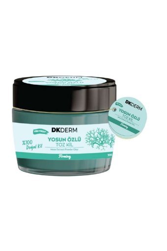 Dkderm Yosun Özlü Killi Nemlendiricili Toz Yüz Maskesi 200 ml