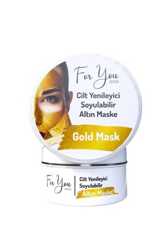 For You Gold Altın Nemlendiricili Soyulabilir Krem Yüz Maskesi