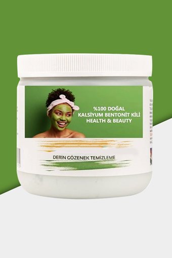 Xolo Calcium Kalsiyum Bentonite Özel Yeşil Yüz Killi Nemlendiricili Yüz Maskesi