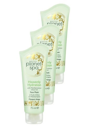 Avon Planet Spa Heavenly Hydration Nemlendiricili Krem Yüz Maskesi 3x75 ml