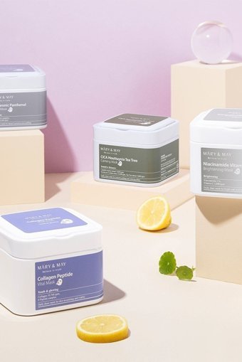 Mary & May Nemlendiricili Soyulabilir Kağıt Yüz Maskesi 400 gr