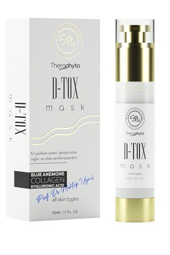Theraphyto Mu D-Tox Mask Nemlendiricili Krem Yüz Maskesi 50 ml