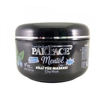 Pak Face Mentol Özlü Killi Killi Krem Yüz Maskesi 3x700 gr