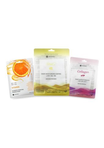 Jkosmec C Vitamin-Solution Snail-Solution Collagen Nemlendiricili Soyulabilir Kağıt Yüz Maskesi