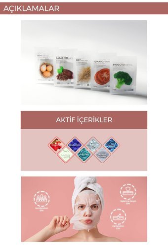 Tenzero Cilt Canlandırıcı Nemlendirici Ve Dengeleyici Kakao Şeffaf Pamuk Nemlendiricili Kağıt Yüz Maskesi 10x25 ml