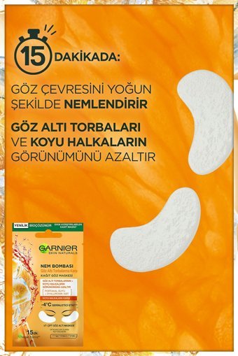 Garnier Hafta Sonu Evde Bakım Kağıt Yüz Maskesi