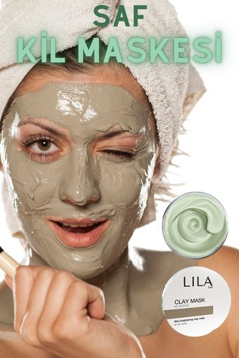Lila Soft Akne Ve Siyah Nokta Karşıtı Killi Nemlendiricili Jel Yüz Maskesi 100 ml