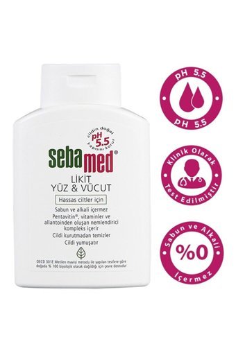 Sebamed Nemlendiricili Jel Yüz Maskesi 200 ml