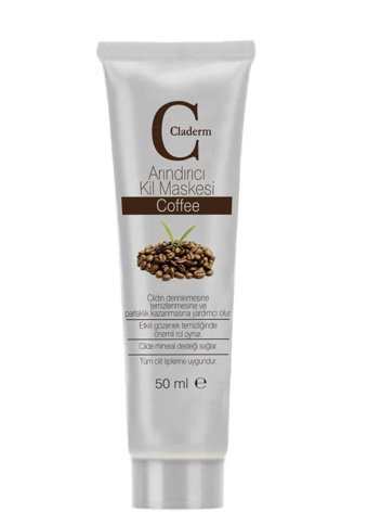 Claderm Coffee Killi Jel Yüz Maskesi 50 ml