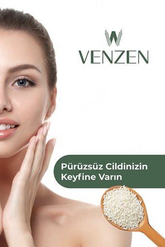 Venzen Rice Nemlendiricili Krem Yüz Maskesi