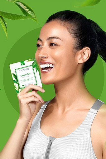 Foreo Green Tea Arındırıcı Nemlendiricili Kağıt Yüz Maskesi 6 Adet