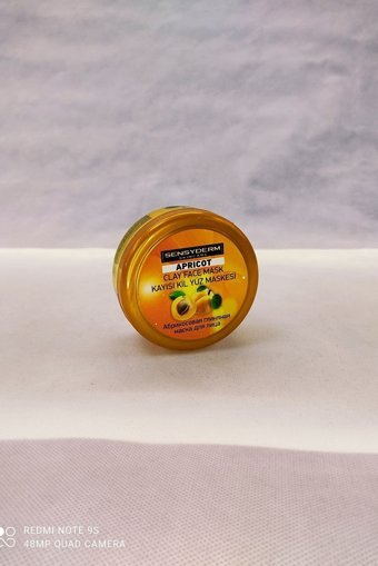 Sensyderm Apricot Killi Krem Yüz Maskesi 150 ml
