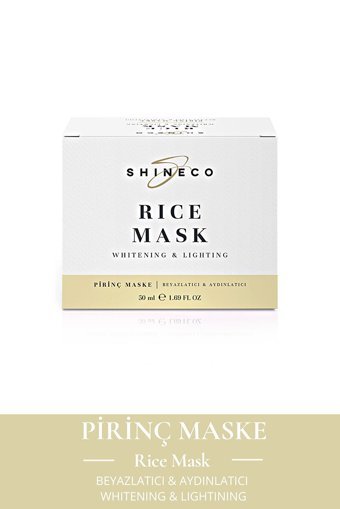 Shineco Rice Mask Krem Yüz Maskesi 50 ml