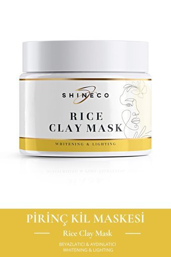 Shineco Rice Mask Krem Yüz Maskesi 50 ml