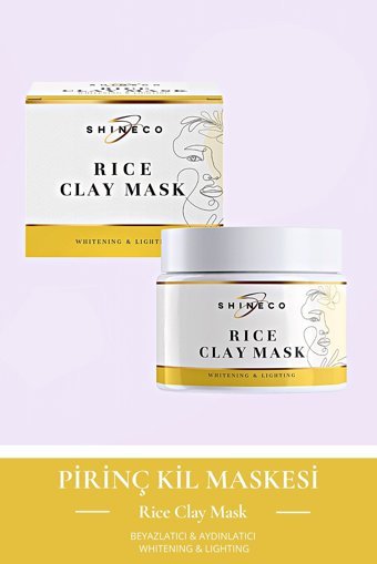 Shineco Rice Mask Krem Yüz Maskesi 50 ml