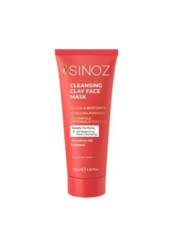 Sinoz Deeply Purifying Killi Nemlendiricili Krem Yüz Maskesi 100 ml