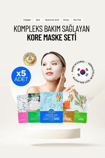 Grace Day Aloe Veralı Nemlendiricili Soyulabilir Kağıt Yüz Maskesi