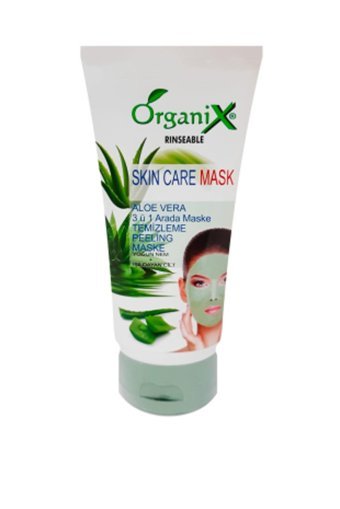Organix Rinseable Aloe Veralı Nemlendiricili Krem Yüz Maskesi 150 ml