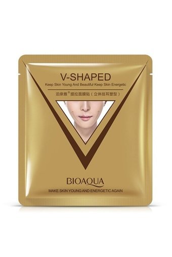 Bioaqua V-Shaped Nemlendiricili Kağıt Yüz Maskesi 400 ml