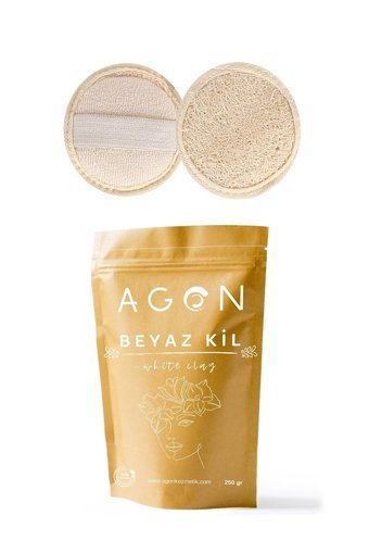 Agon Beyaz Killi Toz Yüz Maskesi 250 gr