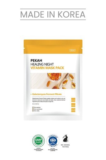 Pekah C Vitamini Ve 13 Bitki Özü İçeren Kağıt Yüz Maskesi 5x25 ml