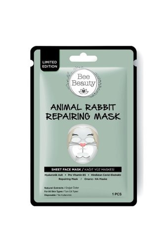 Bee Beauty Rabbit Nemlendiricili Kağıt Yüz Maskesi 25 gr