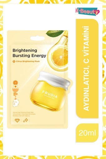 Frudia Citrus Kağıt Yüz Maskesi 3 Adet