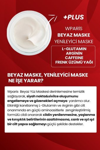 Wparis Nemlendiricili Yüz Maskesi