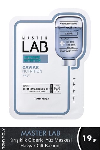 Tonymoly Master Lab Havyar Kağıt Yüz Maskesi