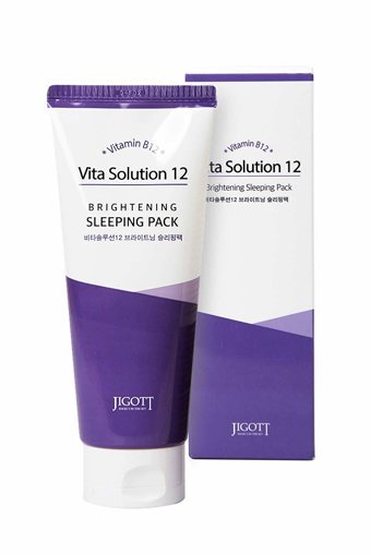 Jigott Brihtening Sleeping Pack Nemlendiricili Krem Yüz Maskesi