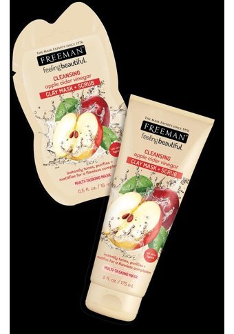 Freeman Elma Sirkeli Köpüklü Killi Krem Yüz Maskesi 175 ml