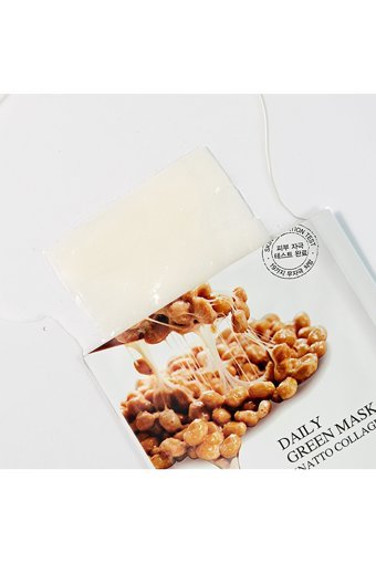 Yadah Natto Kollajen Nemlendiricili Kağıt Yüz Maskesi