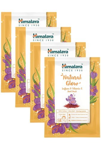 Himalaya Natural Glow Kağıt Yüz Maskesi 4x30 gr