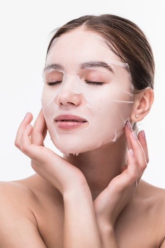 Derminix Kolajen + C Vitamini Nemlendiricili Kağıt Yüz Maskesi 5 Adet
