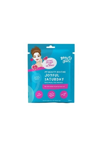 Beauty Girl Nar Özlü Kağıt Yüz Maskesi 20 ml