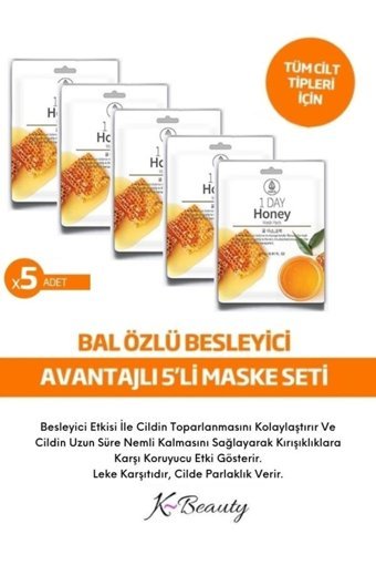 Med:B Bal Özlü Besleyici Gözenek Ve Akne Karşıtı Nemlendiricili Soyulabilir Kağıt Yüz Maskesi 27 ml