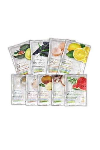 Dr. Meloso Total Solutions Aloe Veralı Nemlendiricili Kağıt Yüz Maskesi 9 Adet