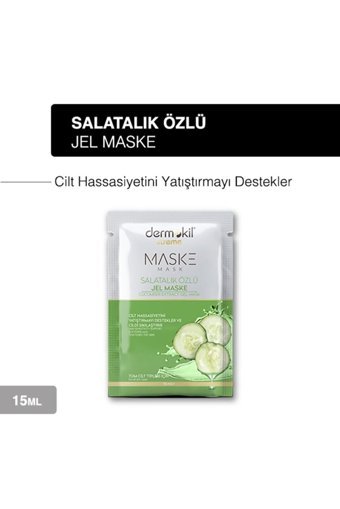 Dermokil Xtreme Nemlendiricili Jel Yüz Maskesi 15 ml